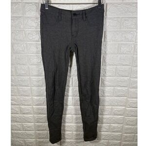 American Eagle Outfitters Jeggings Super Stretch Dark Gray Womens Size 2 Regular